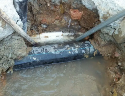 寻甸测漏水之水管漏水